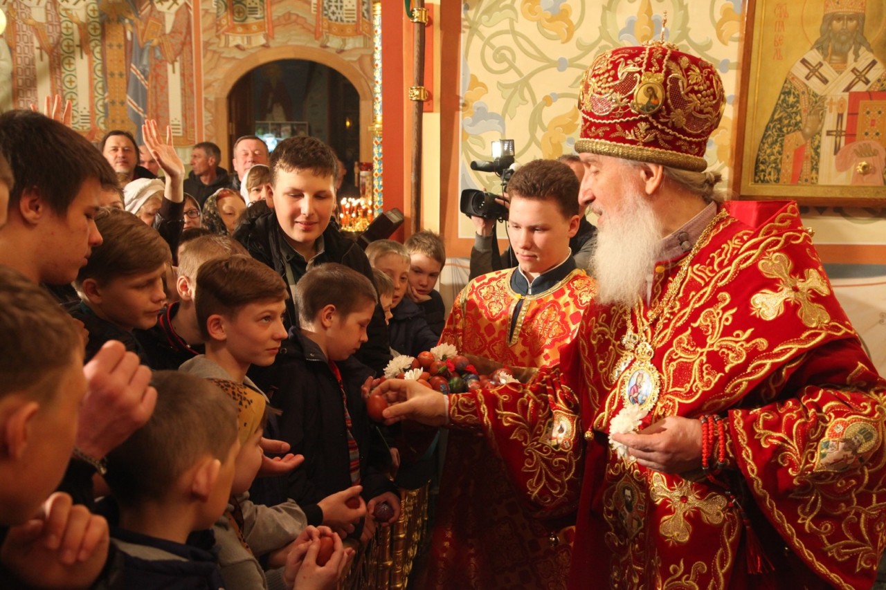 Пасхальная заутреня богослужение